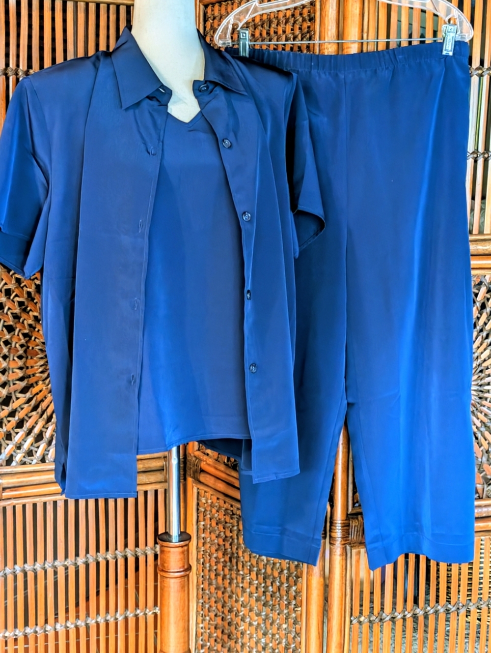 SUSAN GRAVER STYLE 3-Piece Pant Suit - Color Choice - XL - NWT - Picture 6 of 15